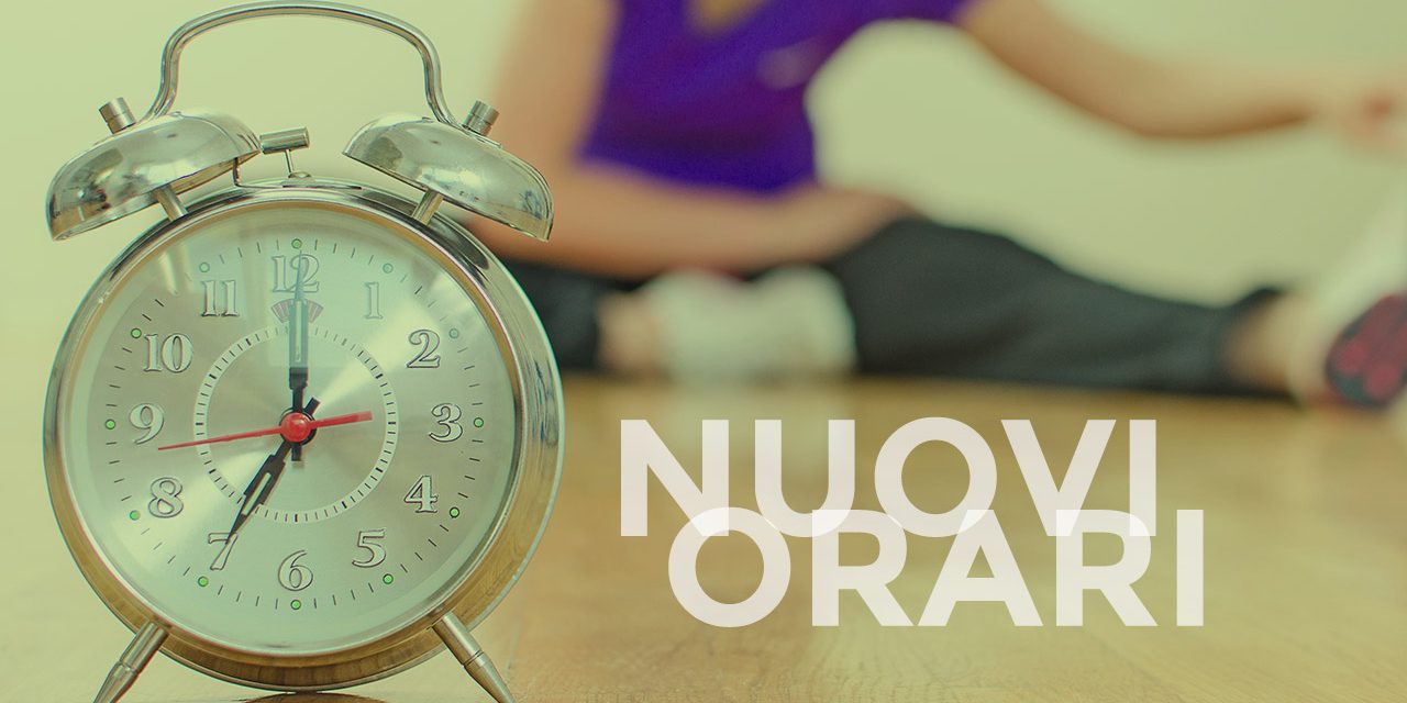 Nuovi Orari Agosto