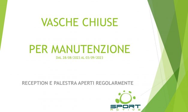 Chiusura Vasche