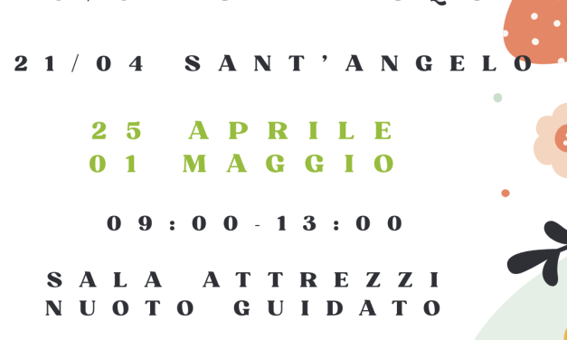 ORARI FESTIVITA’ PASQUA 25